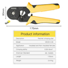 Hexagonal Crimping Plier VSC8 6-6A Used for 28-10 AWG Vinyl-Insulated Cord End Terminals 
