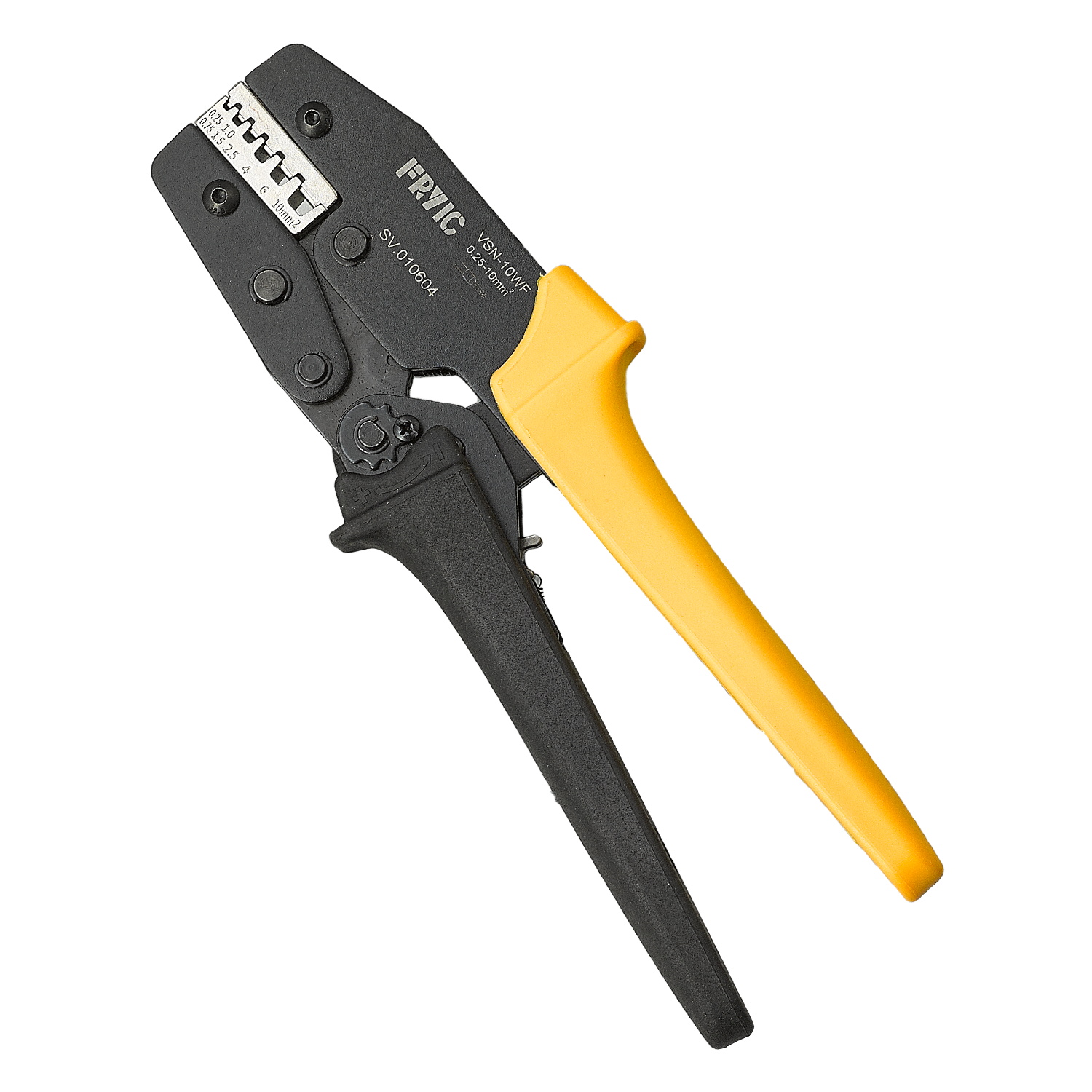 Ratchet Crimping Plier VSN-10WF Used for 23-7 AWG Insulated and Non-insulated Ferrules Crimping Tool 