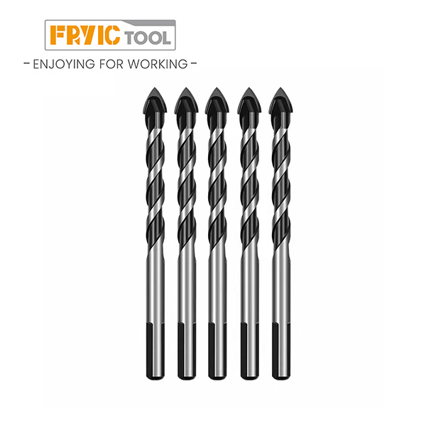 Triangular handle multifunction drill bits